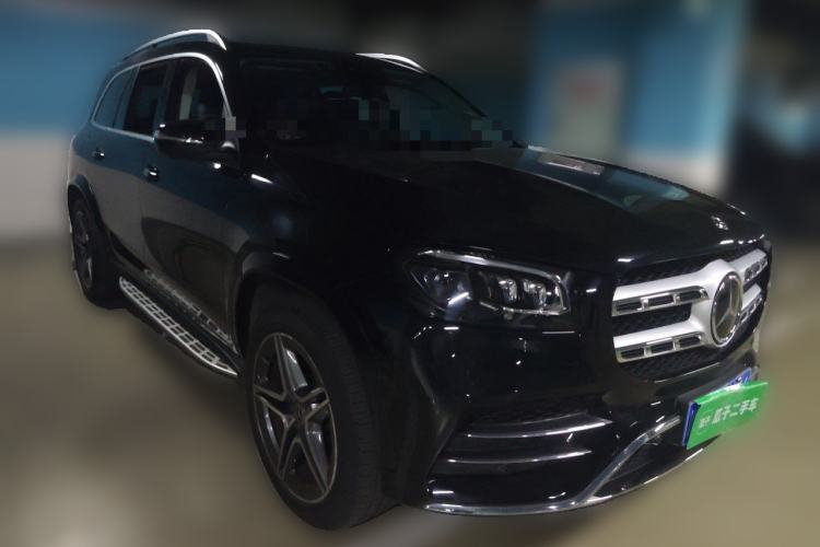 Used Mercedes-Benz GLS 2021 GLS 450 4MATIC Luxury Model Front Right 45 Deg