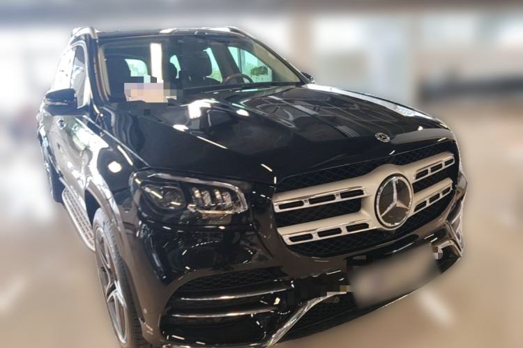 Used Mercedes-Benz GLS 2021 GLS 450 4MATIC Luxury Model Front Right 45 Deg