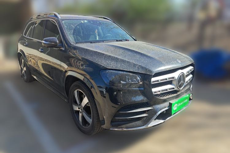 Used Mercedes-Benz GLS 2021 GLS 450 4MATIC Stylish Model Front Right 45 Deg