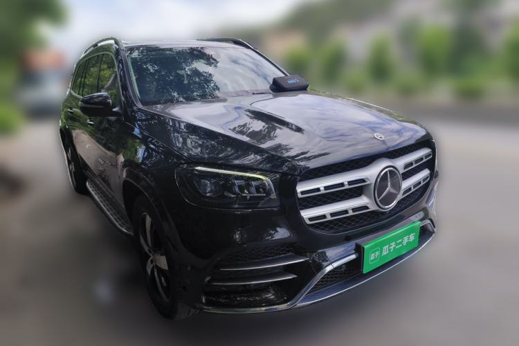 Used Mercedes-Benz GLS 2021 GLS 450 4MATIC Stylish Model Front Right 45 Deg