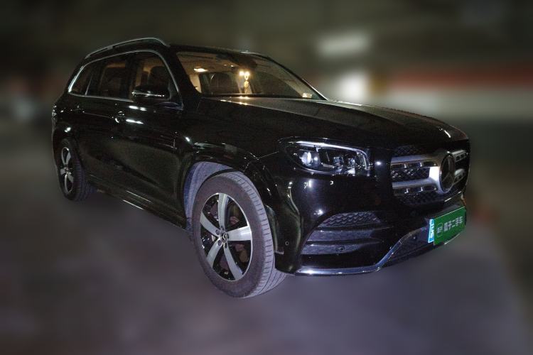 Used Mercedes-Benz GLS 2021 GLS 450 4MATIC Stylish Model Front Right 45 Deg
