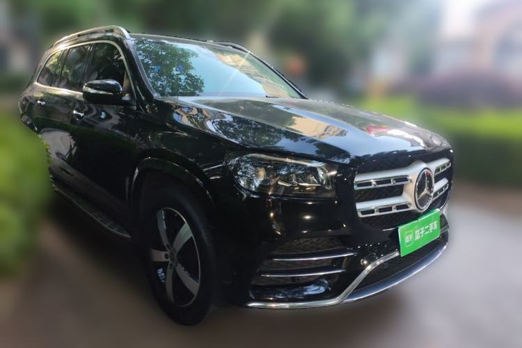 Used Mercedes-Benz GLS 2021 GLS 450 4MATIC Stylish Model Front Right 45 Deg