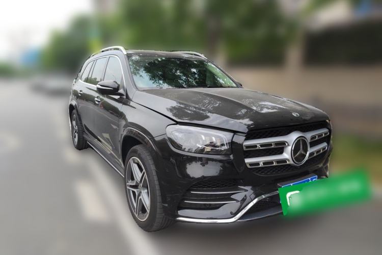 Used Mercedes-Benz GLS 2021 GLS 450 4MATIC Luxury Model Front Right 45 Deg