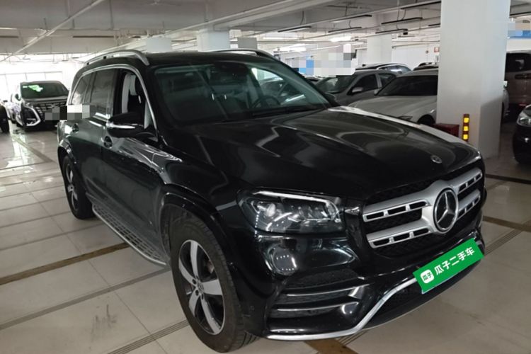 Used Mercedes-Benz GLS 2021 GLS 450 4MATIC Stylish Model Front Right 45 Deg