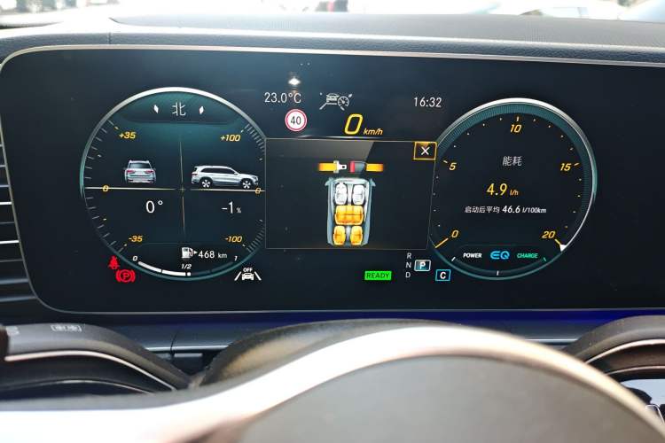 Used Mercedes-Benz GLS 2021 GLS 450 4MATIC Stylish Model Instrument Cluster