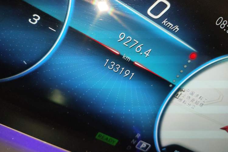 Used Mercedes-Benz GLS 2021 GLS 400 4MATIC Odometer Close Up