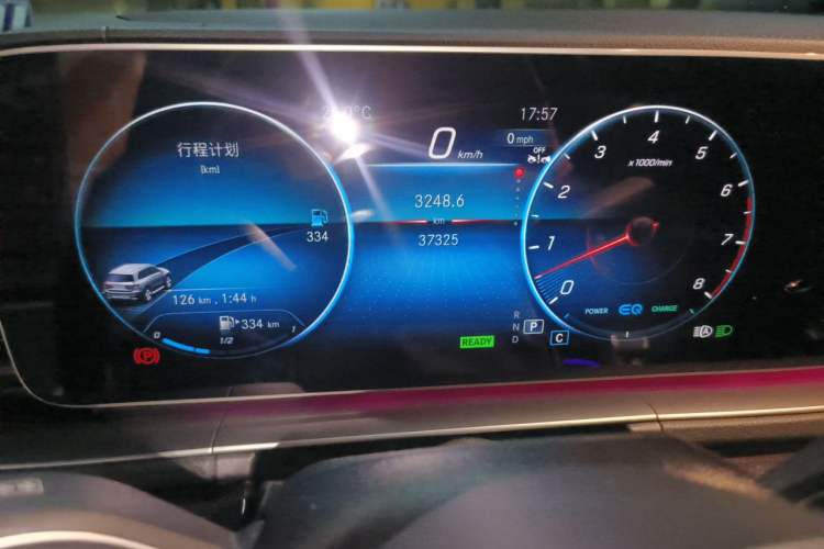 Used Mercedes-Benz GLS 2021 Refresh GLS 450 4MATIC Fashion Edition Odometer Close Up