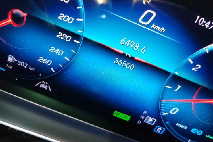Used Mercedes-Benz GLS 2021 Refresh GLS 450 4MATIC Fashion Edition Odometer Close Up
