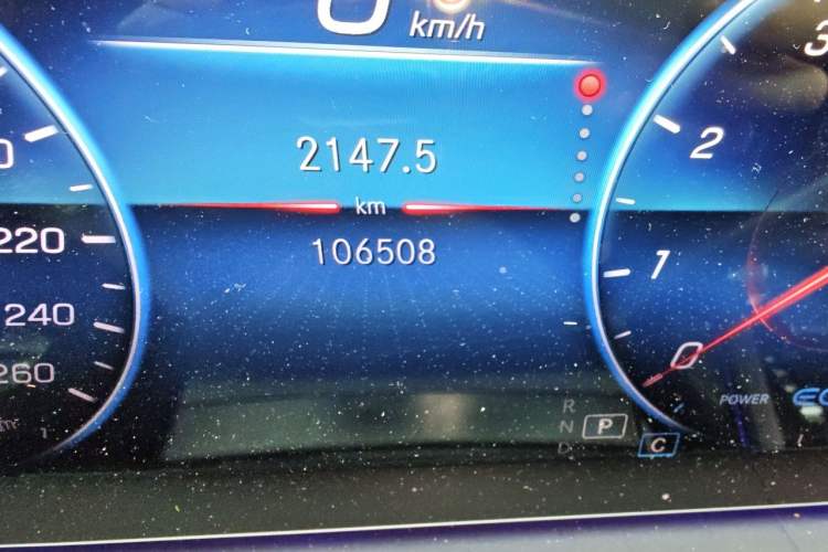 Used Mercedes-Benz GLS 2021 Refresh GLS 450 4MATIC Fashion Edition Odometer Close Up
