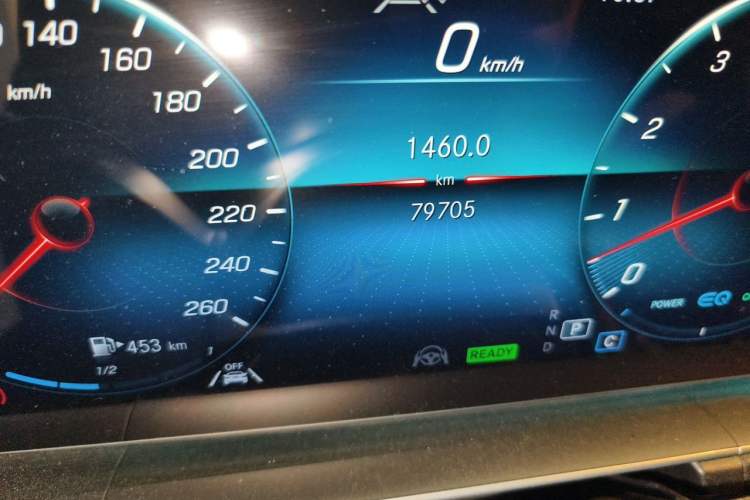Used Mercedes-Benz GLS 2021 Refresh GLS 450 4MATIC Fashion Edition Odometer Close Up