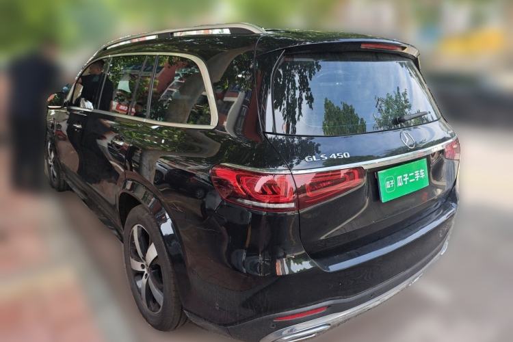 Used Mercedes-Benz GLS 2021 GLS 450 4MATIC Stylish Model Rear Left 45 Deg