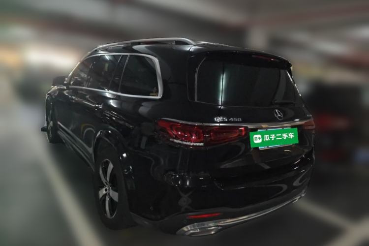 Used Mercedes-Benz GLS 2021 GLS 450 4MATIC Stylish Model Rear Left 45 Deg