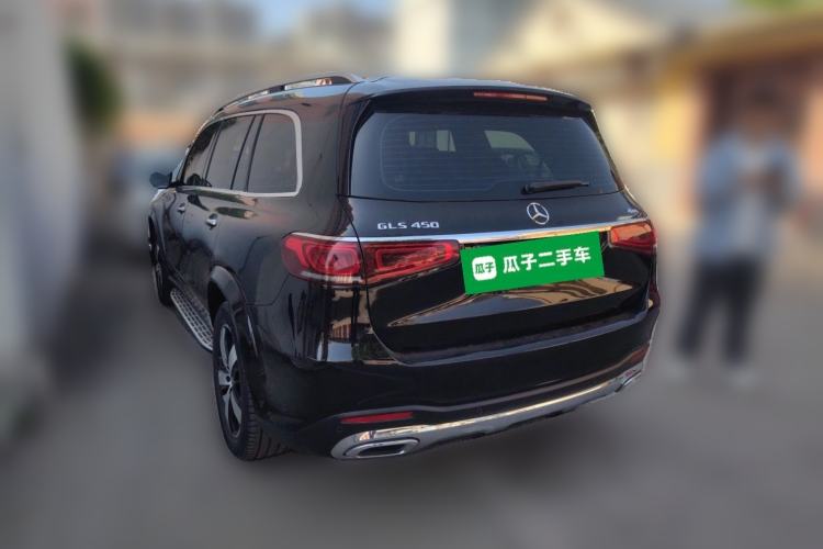 Used Mercedes-Benz GLS 2021 GLS 450 4MATIC Stylish Model Rear Left 45 Deg