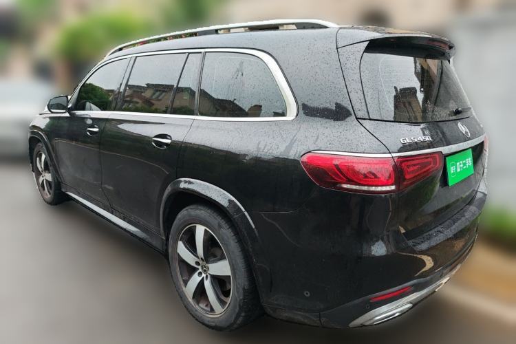 Used Mercedes-Benz GLS 2021 GLS 450 4MATIC Stylish Model Rear Left 45 Deg
