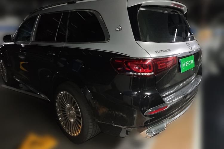 Used Mercedes-Benz GLS 2021 GLS 450 4MATIC Stylish Model Rear Left 45 Deg