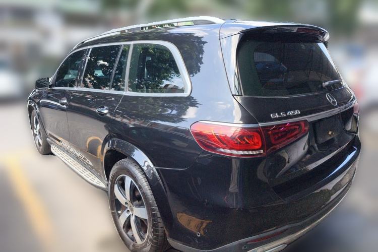 Used Mercedes-Benz GLS 2021 GLS 450 4MATIC Stylish Model Rear Left 45 Deg