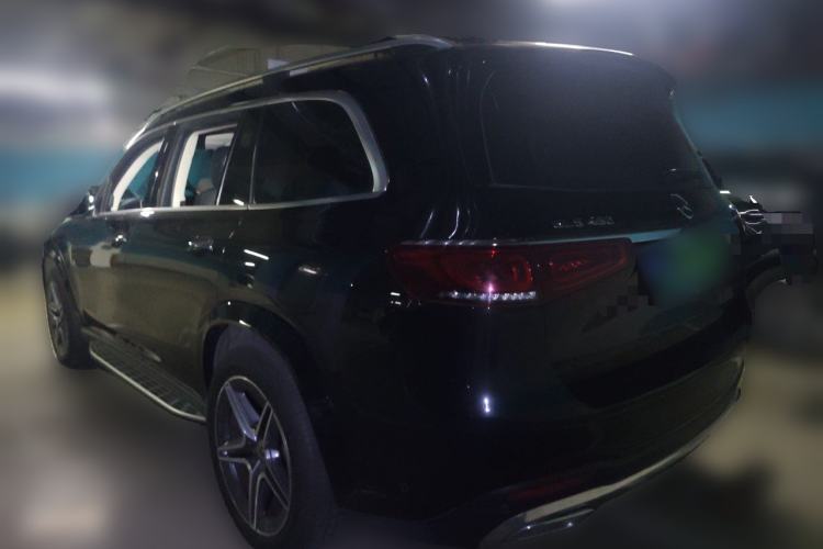 Used Mercedes-Benz GLS 2021 GLS 450 4MATIC Luxury Model Rear Left 45 Deg
