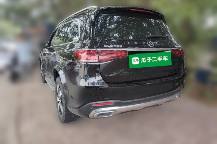 Used Mercedes-Benz GLS 2021 GLS 450 4MATIC Stylish Model Rear Left 45 Deg
