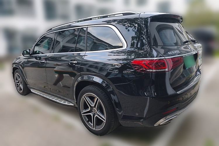 Used Mercedes-Benz GLS 2021 Facelift GLS 450 4MATIC Luxury Edition Rear Left 45 Deg
