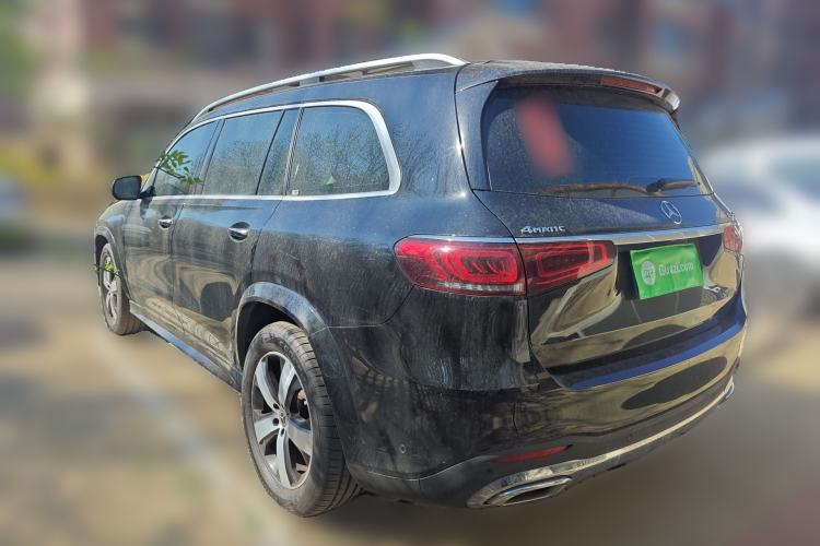 Used Mercedes-Benz GLS 2021 GLS 450 4MATIC Stylish Model Rear Left 45 Deg