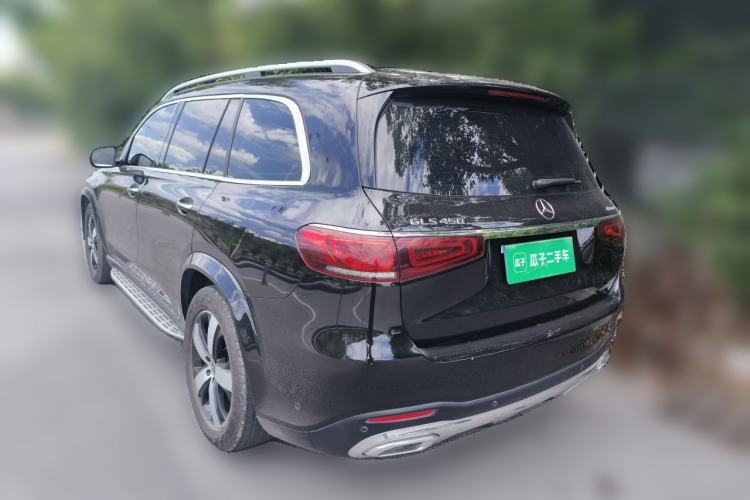 Used Mercedes-Benz GLS 2021 GLS 450 4MATIC Stylish Model Rear Left 45 Deg