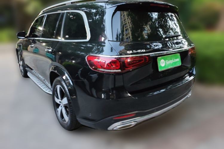 Used Mercedes-Benz GLS 2021 GLS 450 4MATIC Stylish Model Rear Left 45 Deg