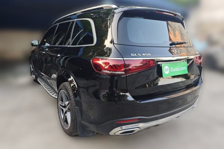 Used Mercedes-Benz GLS 2021 GLS 450 4MATIC Luxury Model Rear Left 45 Deg