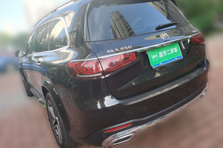 Used Mercedes-Benz GLS 2021 Facelift GLS 450 4MATIC Luxury Edition Rear Left 45 Deg