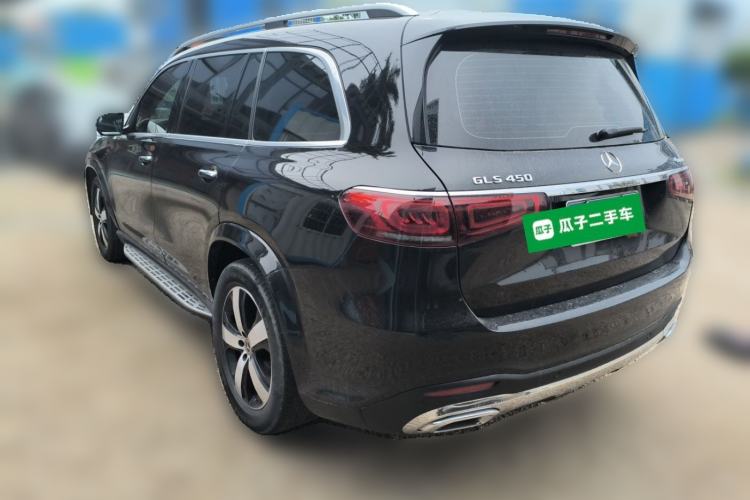 Used Mercedes-Benz GLS 2021 GLS 450 4MATIC Stylish Model Rear Left 45 Deg