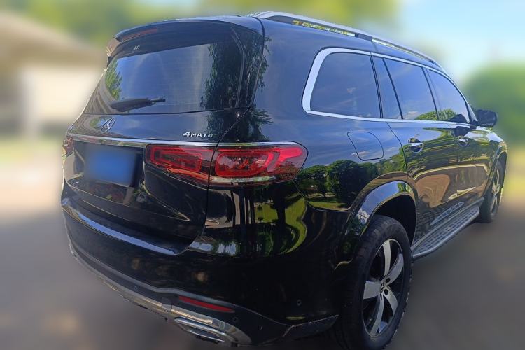 Used Mercedes-Benz GLS 2021 GLS 450 4MATIC Stylish Model Rear Right 45 Deg