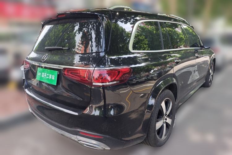 Used Mercedes-Benz GLS 2021 GLS 450 4MATIC Stylish Model Rear Right 45 Deg