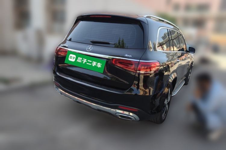 Used Mercedes-Benz GLS 2021 GLS 450 4MATIC Stylish Model Rear Right 45 Deg