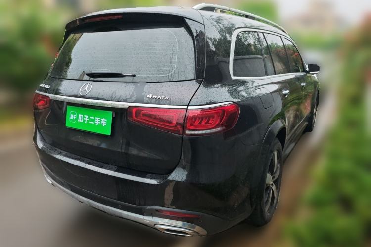 Used Mercedes-Benz GLS 2021 GLS 450 4MATIC Stylish Model Rear Right 45 Deg
