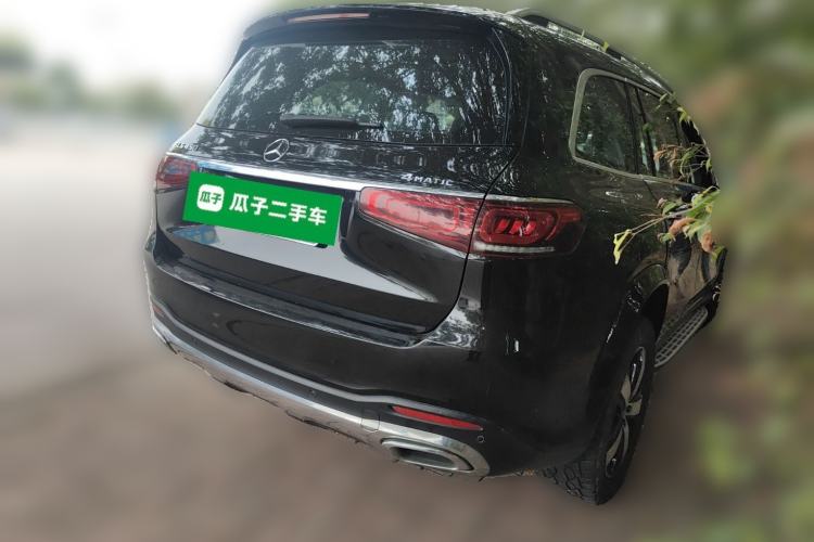 Used Mercedes-Benz GLS 2021 GLS 450 4MATIC Stylish Model Rear Right 45 Deg