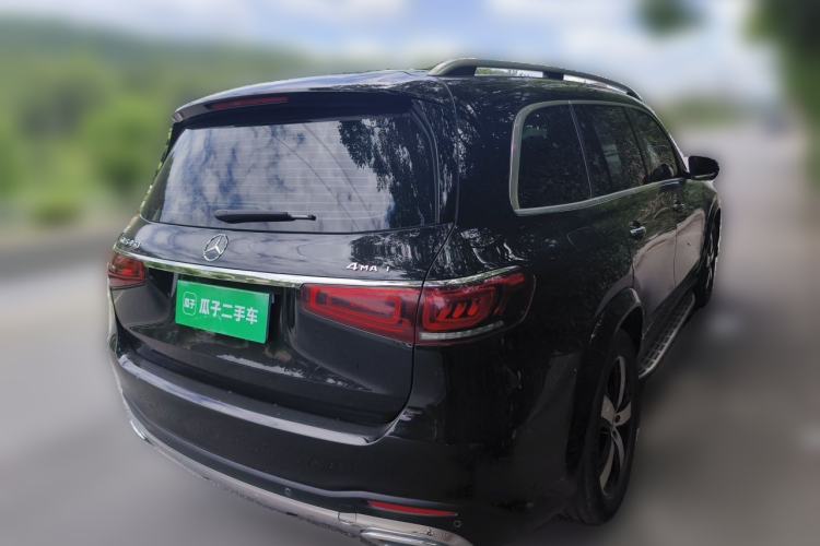 Used Mercedes-Benz GLS 2021 GLS 450 4MATIC Stylish Model Rear Right 45 Deg