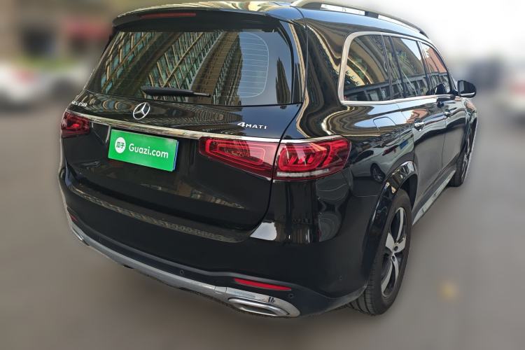 Used Mercedes-Benz GLS 2021 GLS 450 4MATIC Stylish Model Rear Right 45 Deg