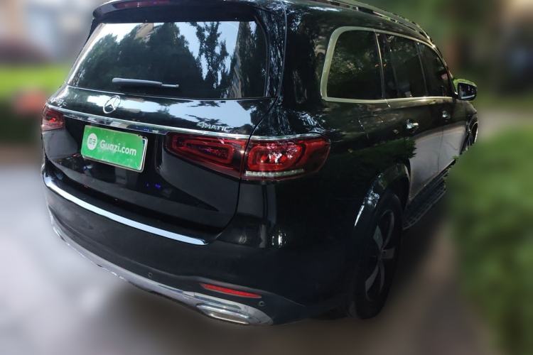 Used Mercedes-Benz GLS 2021 GLS 450 4MATIC Stylish Model Rear Right 45 Deg