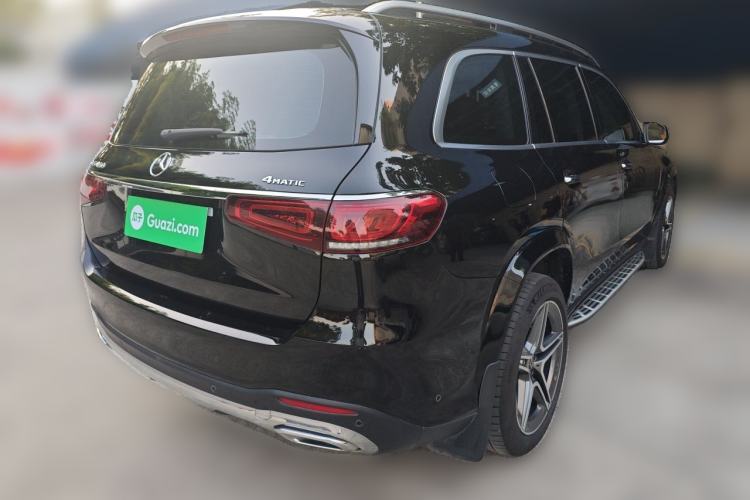 Used Mercedes-Benz GLS 2021 GLS 450 4MATIC Luxury Model Rear Right 45 Deg
