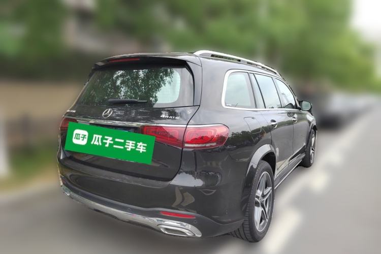 Used Mercedes-Benz GLS 2021 GLS 450 4MATIC Luxury Model Rear Right 45 Deg