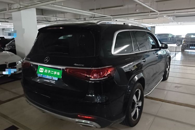 Used Mercedes-Benz GLS 2021 GLS 450 4MATIC Stylish Model Rear Right 45 Deg