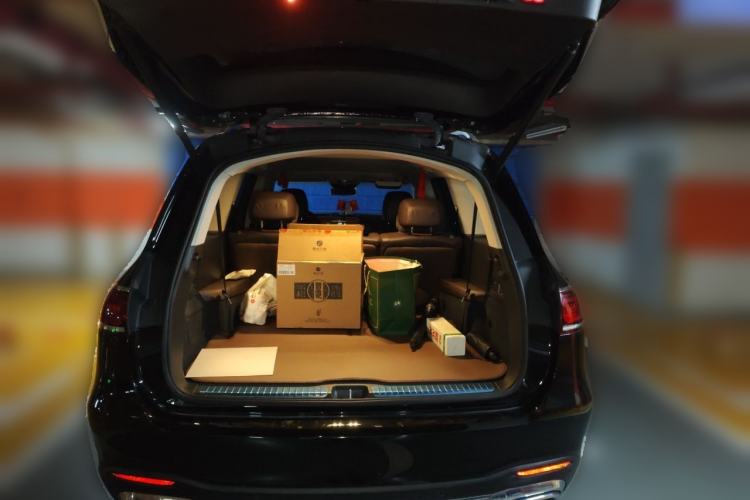 Used Mercedes-Benz GLS 2021 GLS 450 4MATIC Stylish Model Trunk
