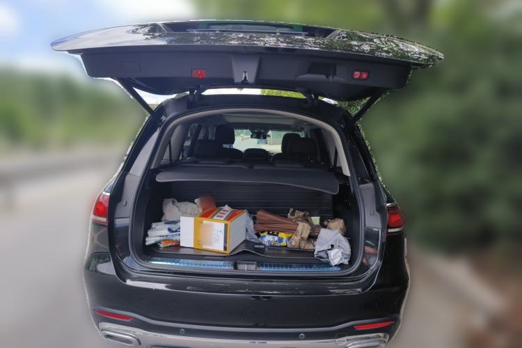 Used Mercedes-Benz GLS 2021 GLS 450 4MATIC Stylish Model Trunk