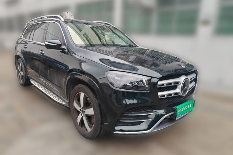 Used Mercedes-Benz GLS 2021 GLS 450 4MATIC Stylish Model Front Right 45 Deg