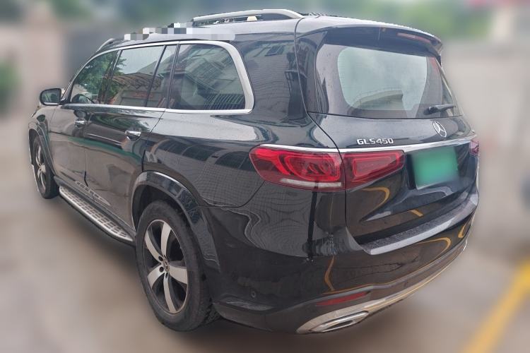 Used Mercedes-Benz GLS 2021 GLS 450 4MATIC Stylish Model Rear Left 45 Deg