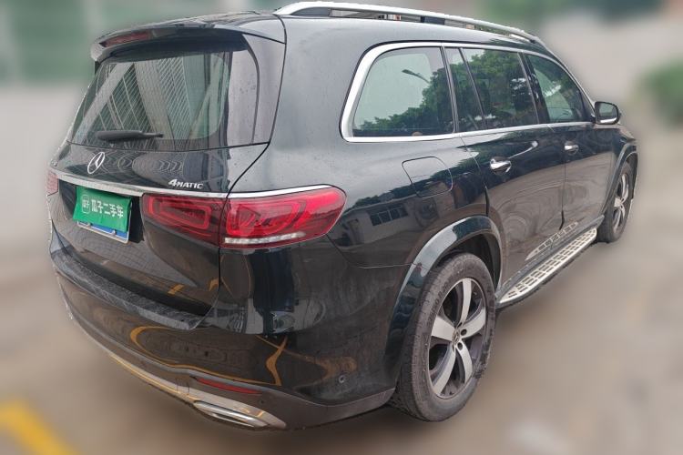 Used Mercedes-Benz GLS 2021 GLS 450 4MATIC Stylish Model Rear Right 45 Deg
