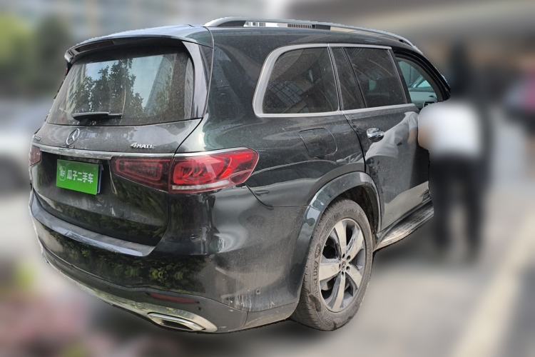 Used Mercedes-Benz GLS 2021 GLS 450 4MATIC Stylish Model Rear Right 45 Deg