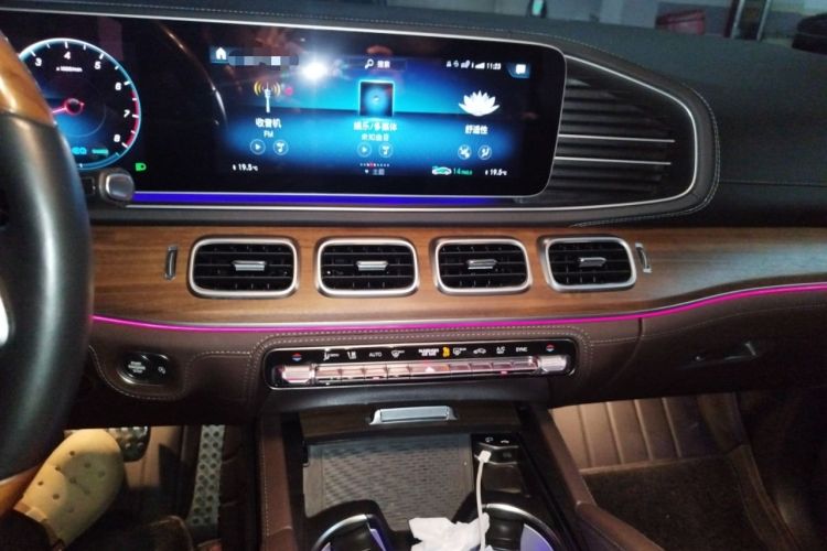 Used Mercedes-Benz GLS 2022 GLS 450 4MATIC Luxury Model Audio And AC Panel