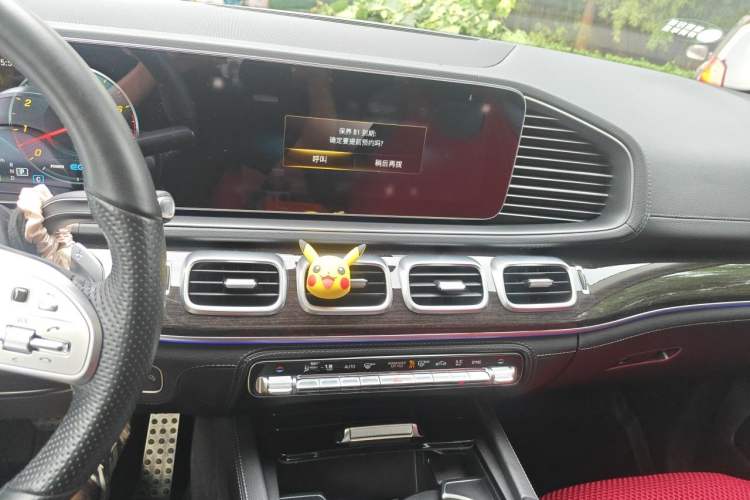 Used Mercedes-Benz GLS 2022 Second Facelift GLS 450 4MATIC Stylish Version Audio And AC Panel