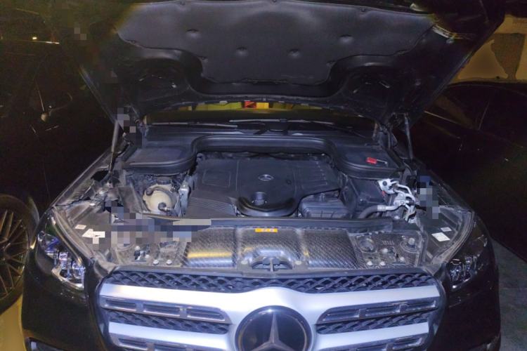 Used Mercedes-Benz GLS 2022 GLS 450 4MATIC Luxury Model Engine Bay