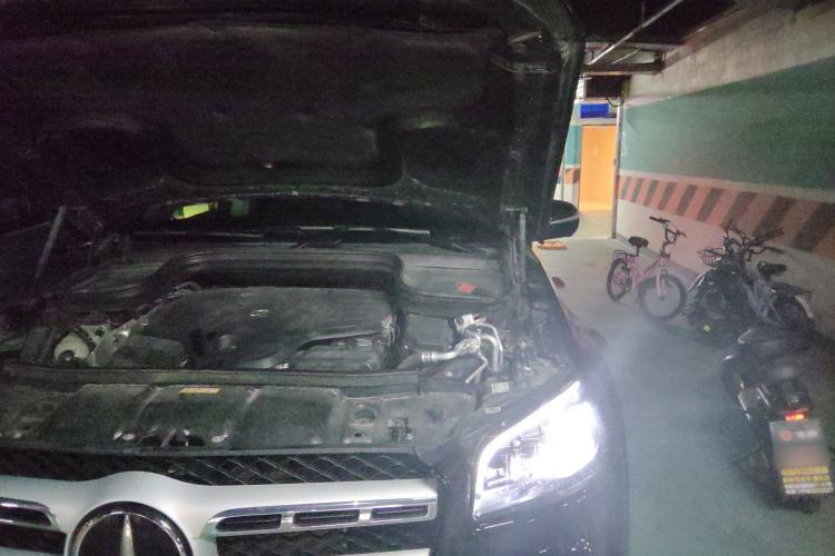 Used Mercedes-Benz GLS 2022 Second Facelift GLS 450 4MATIC Stylish Version Engine Bay Left